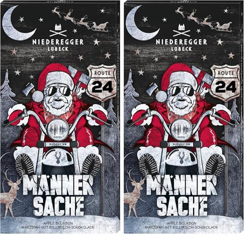 Niederegger Marzipan Tafel Apple Bourbon »Männersache« 110g...