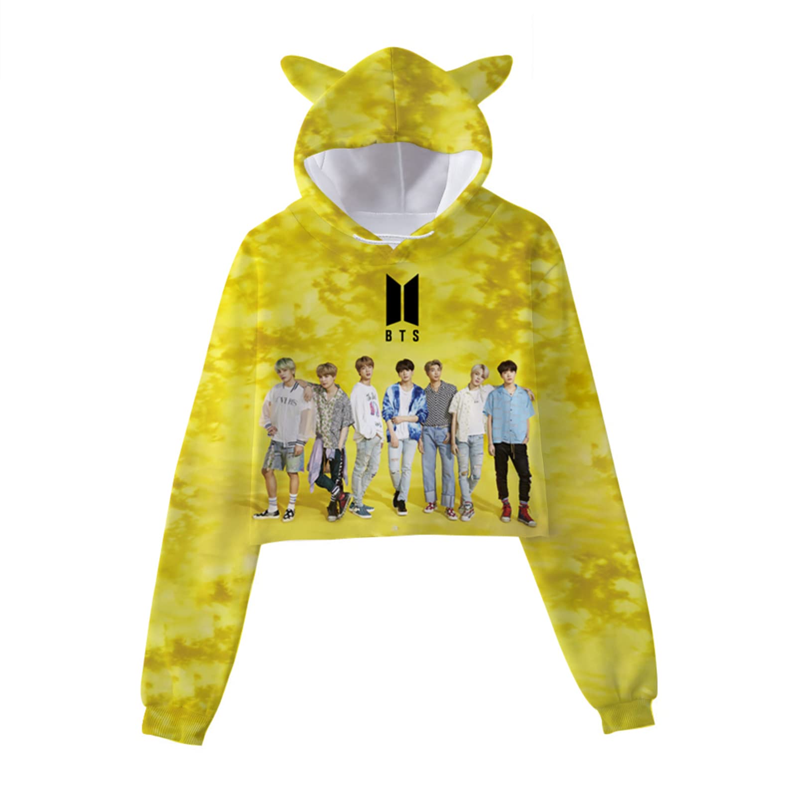 Sponsored Ad - TluClth Women's Hoodies Girls Novelty Pullover Sweatshirts Hallyu Hoodies