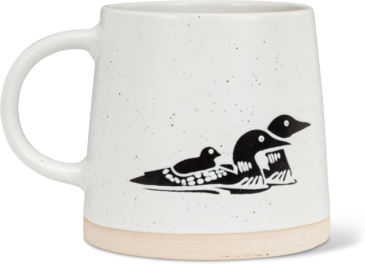 Abbott Collection Wide Base Mug with Loons