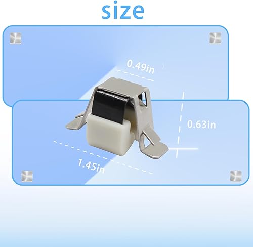 Miniatura 4 de Nueva actualización WPW10610880 Catch para puerta de secadora Reemplazar la asamblea de captura W10696503 W10610880 W10529190 Compatible con