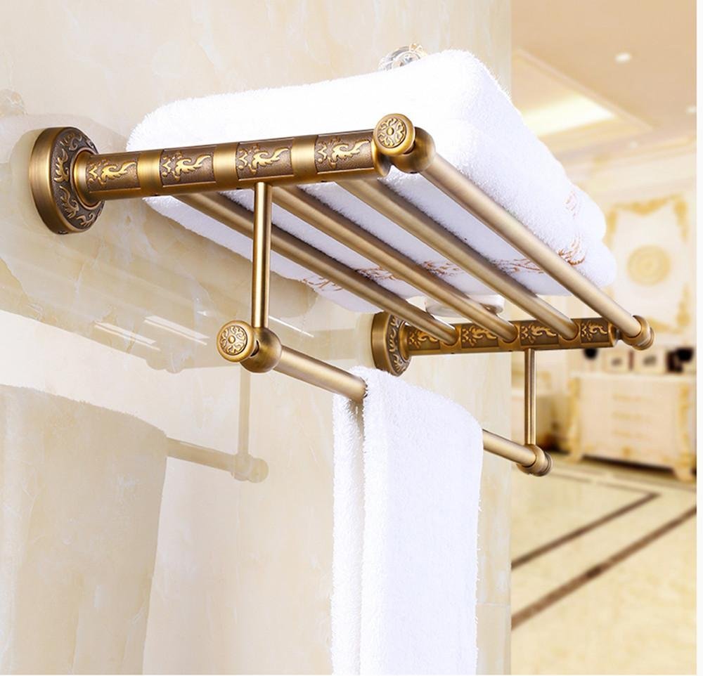 Toallero, Juego de accesorios de baño estilo toallero toallero de baño accesorios de baño decoración bronce