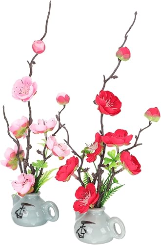 OSALADI 2 piezas de decoración de platos de columpio chinos decoración de tartas adornos de sushi restaurante decoración de escritorio sushi