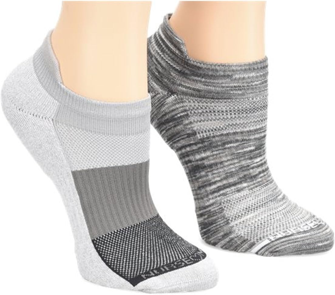 Nurse Mates Women's Anklet Socks | Compression | 2-Pair Pack | Comfort Support