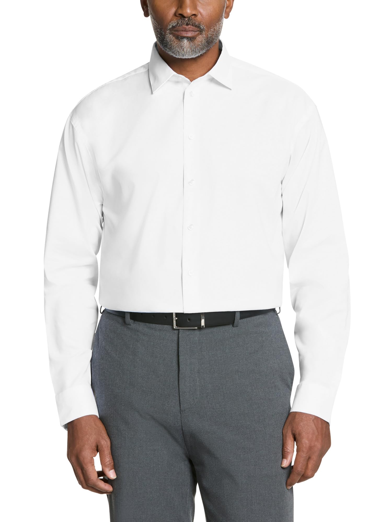 Men's Dress Shirt Regular Fit Solid