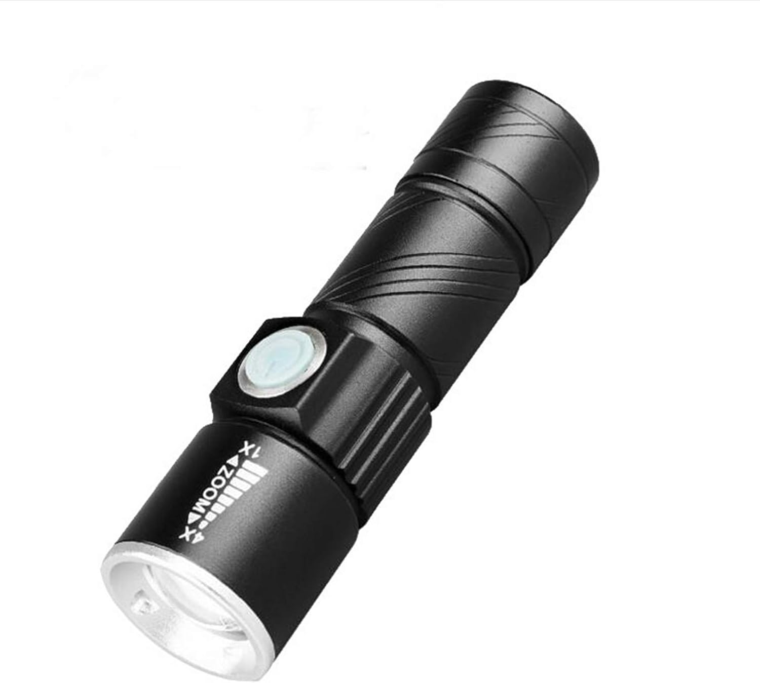 5 Pc/Set 350 Lumen 3 Mode Mini LED Flashlight USB Rechargeable