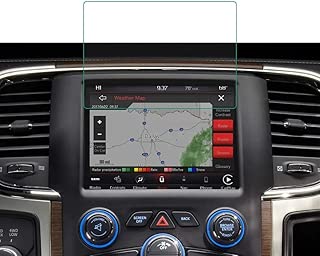BUENNUS for 8.4 Inch Dodge RAM 1500 2500 3500 Navigation Glass Protector,Tempered Glass Cover for Dodge Ram 2012-2018 Interior Center Touch Uconnect Screen Accessories Anti Scratch High Definition - coolthings.us