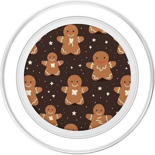 Miniatura 8 de Coockie de pan de jengibre navideño - PopSockets estándar con temática navideña