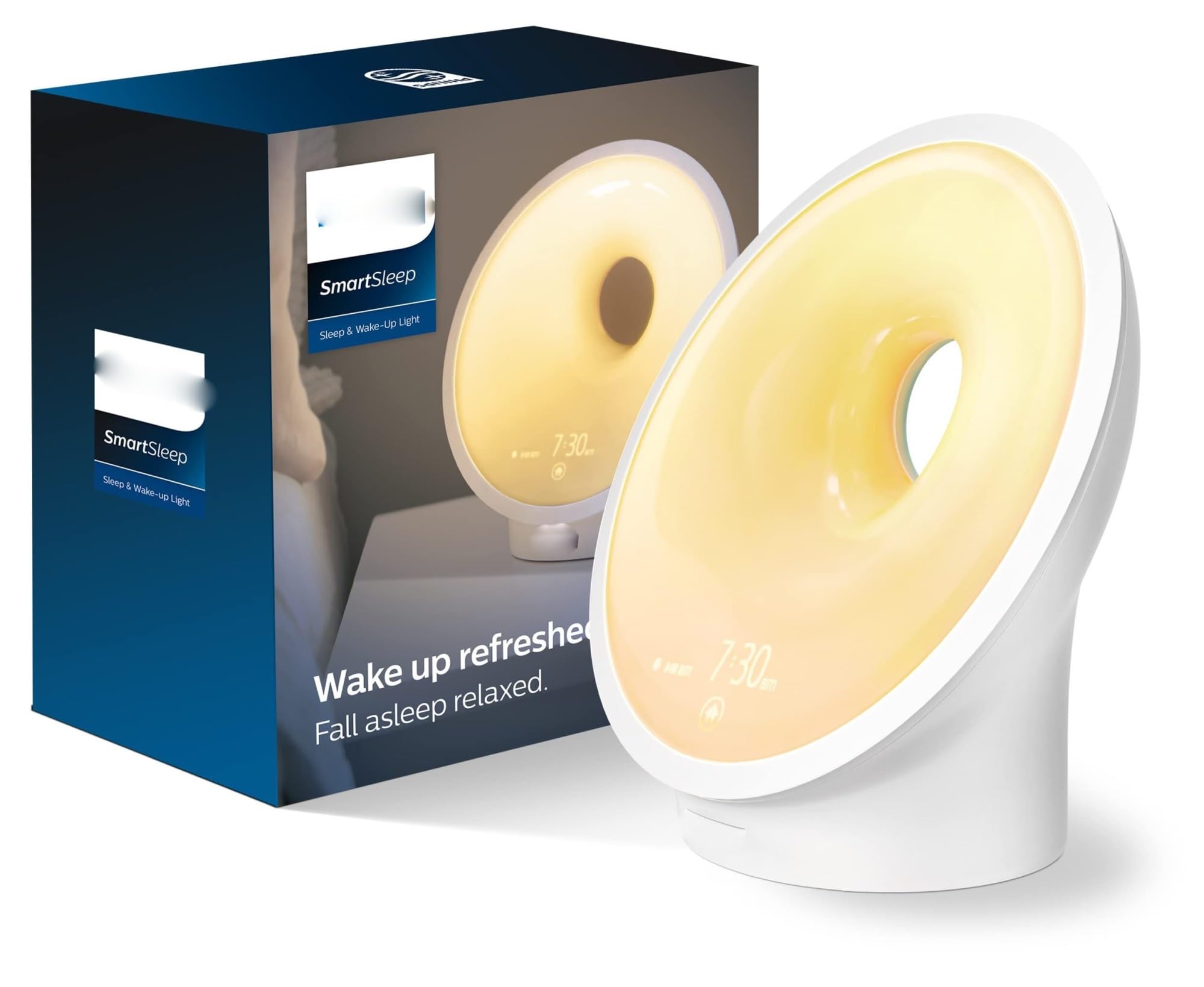 Taozhiyuan Sleep Aid Alarm Clock with Sleep and Wake-up Light Simulated Sunrise and Sunset Multiple Lights and Sounds
