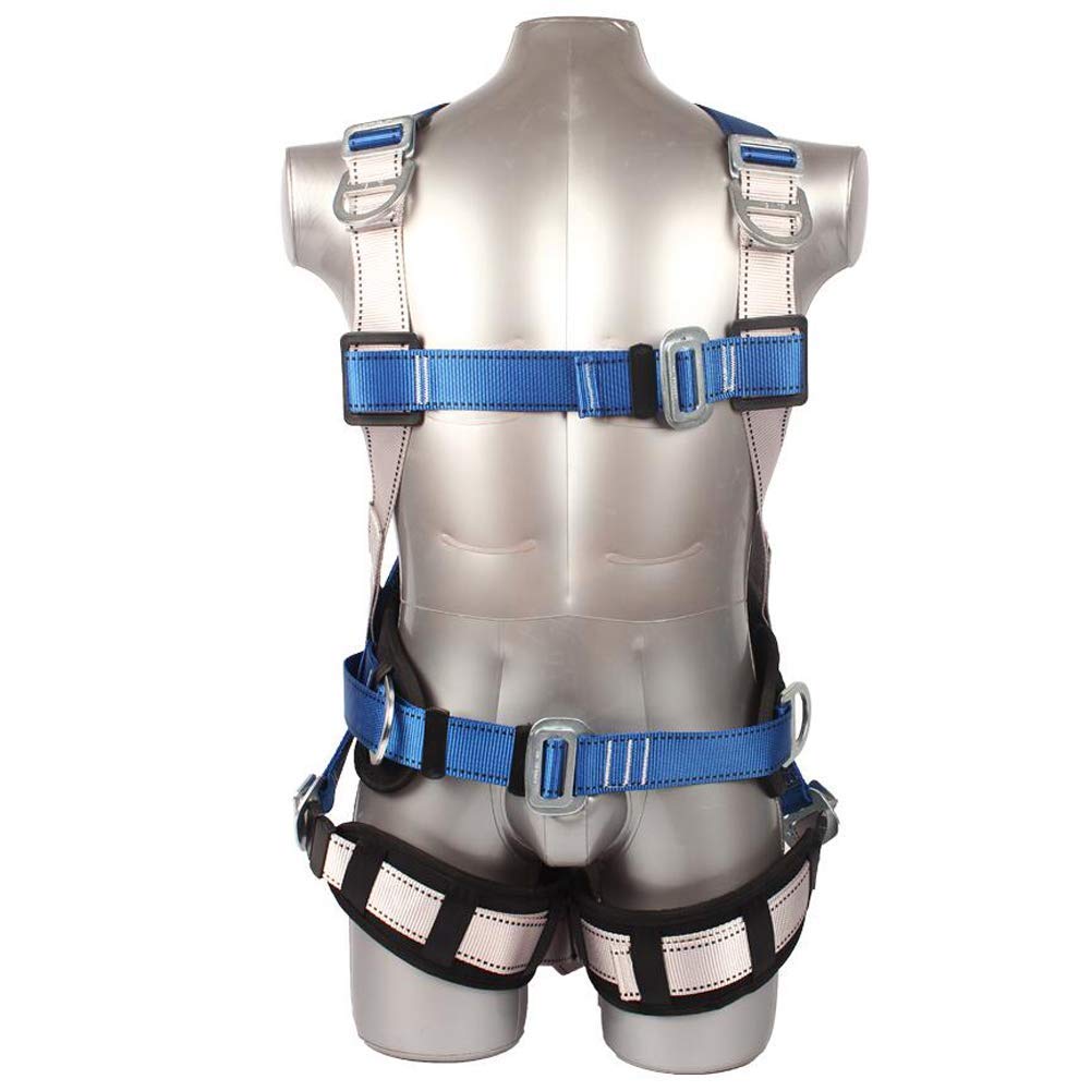 SwaYve Arnés de Construcción, Arnés de Escalada, Arnés de Seguridad, Arnés de Seguridad de Cuerpo Completo Protección Contra Caídas, Equipo de Protección Personal