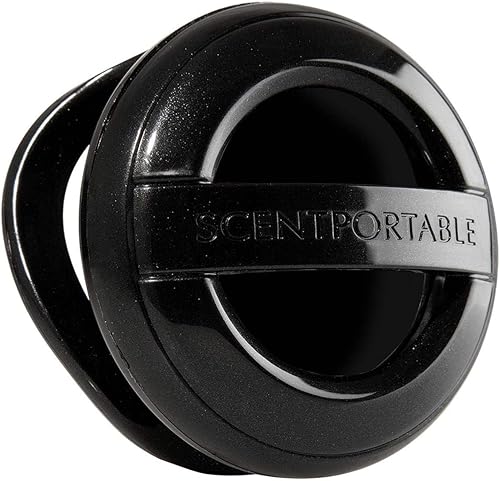 Bath & Body Works Scentportable Clip para visera de coche de goma negra