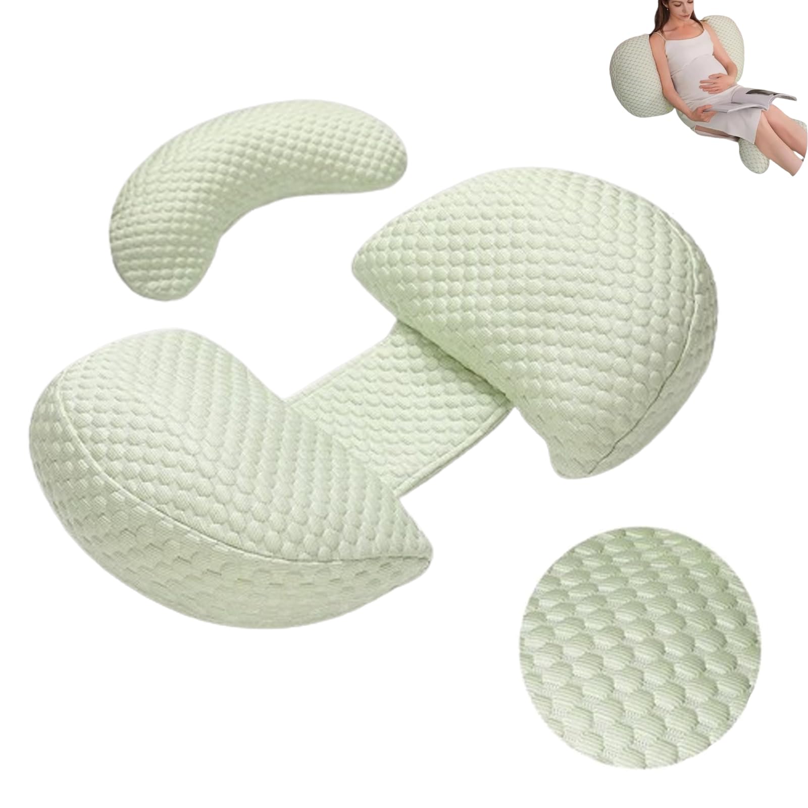 Akayoo Pregnancy Pillow U-shaped,pregnancy Arm Pillow,bump Pillow for Pregnancy,baby Bump Pillow,pregnancy Pillow Side Sleeping,u-shaped Cervical Pillow,pregnancy Wedge Pillow for Sleeping