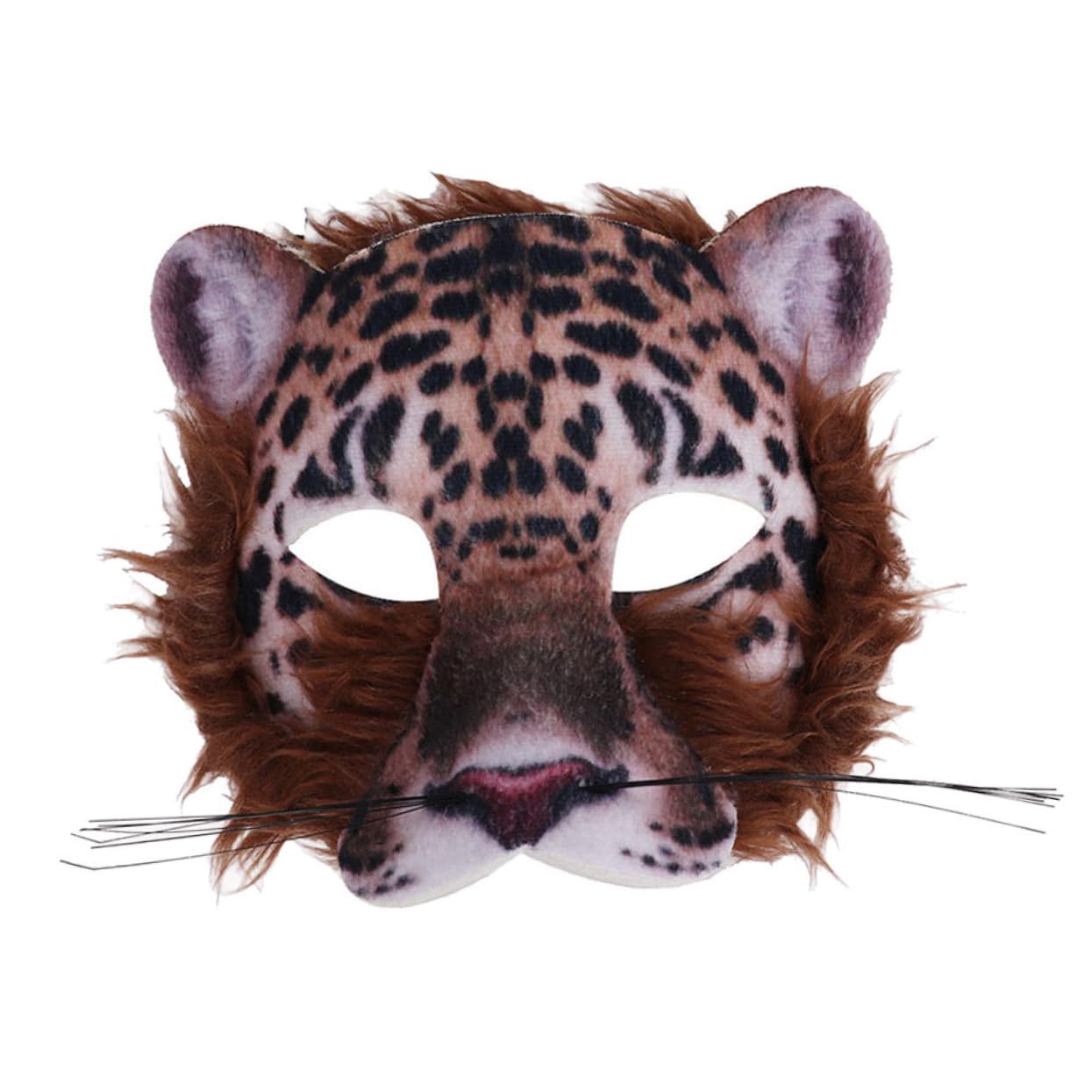 Wakauto Unique Animal Masquerade Mask Half Face Costume Party Prop for Birthday
