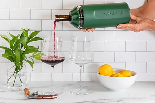 Miniatura 82 de Vinglacé Recipiente aislante para vino de acero inoxidable Negro -,Coral,marino,Rosa,Sea Glass,Blanco,Azul fresco,Cobre,Evergreen,Grafito,Oro