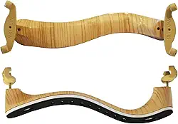 ORQUEZZ, ESPALEIRA CURVED CARAMELO PARA VIOLINO 4/4 E 3/4