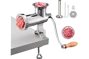 VEVOR Manual Stainless Steel Meat Grinder: Home Kitchen's Meaty Maestro