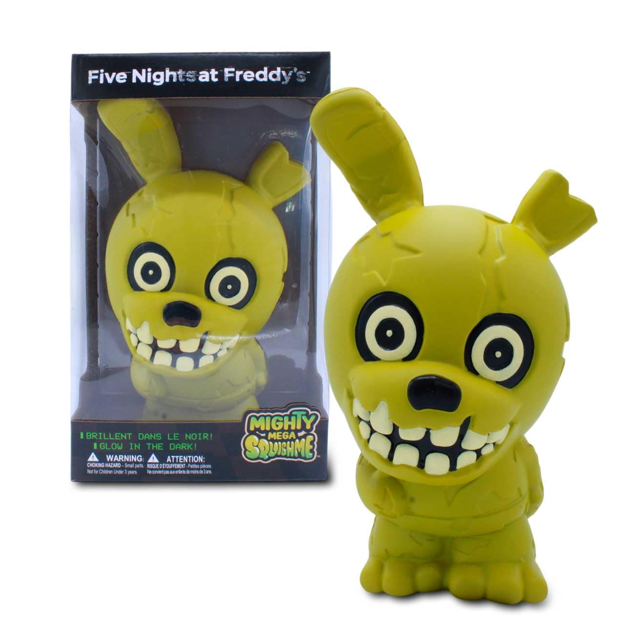 Five Nights at Freddy's Glow in The Dark Mighty Mega Squishme (Springtrap)