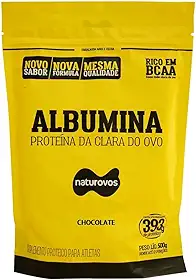 Albumina 500g Refil Chocolate, Naturovos