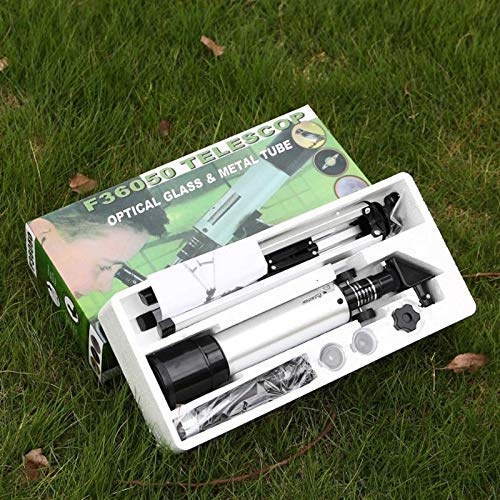 Telescopio Astronómico Refractor YANYO 360/50mm con Trípode miniatura 7