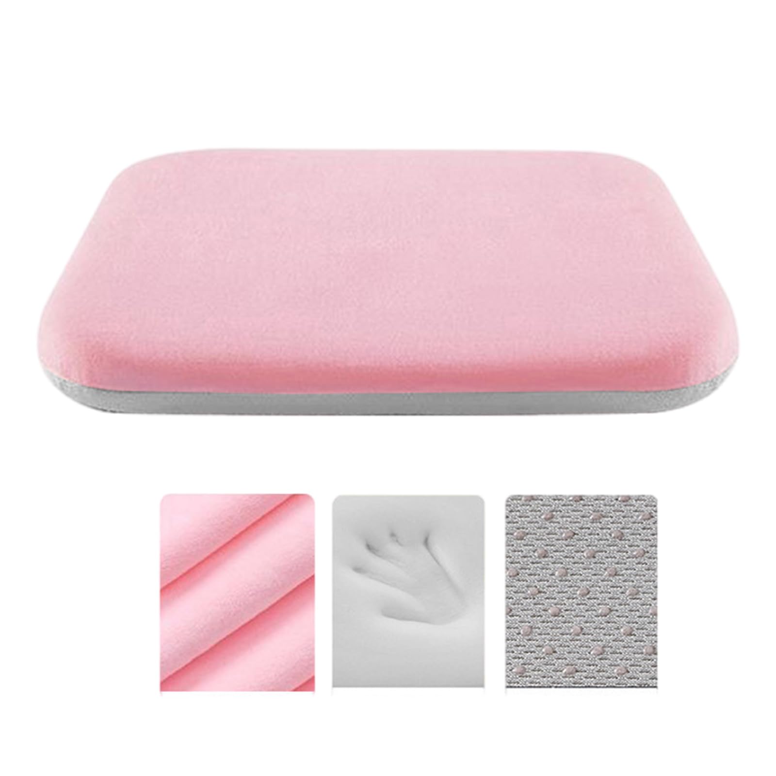 Limtula Resiliences Memory Foam Seats Cushions, Provide Softness and, Reduces Lumbar Strain for Sedentary Ergonomic Seats Pad