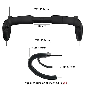 フルカーボンハンドル ドロップ ロードバイク用内蔵4穴31.8×420mm Amazon.co.jp: TOSEEK 31.8 x 440mm ロードバイク ドロップバー