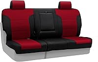 Vista 26 de Coverking Custom Fit cubierta de asiento para Select Chevrolet Silverado 2500 hd modelos – neopreno, Negro