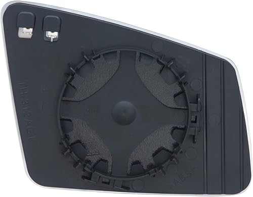 Miniatura 2 de Espejo calefactable del lado del conductor con placa de respaldo, Mercedes GLA, GLK, C Sdn, C Cpe, CL, CLA, CLS, E Convert, Cpe, E Sdn, E Wagon, S