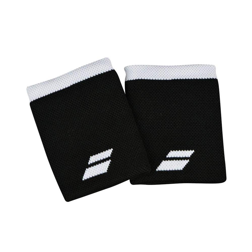 Protège-poignet Babolat Logo Jumbo Noir Et Blanc