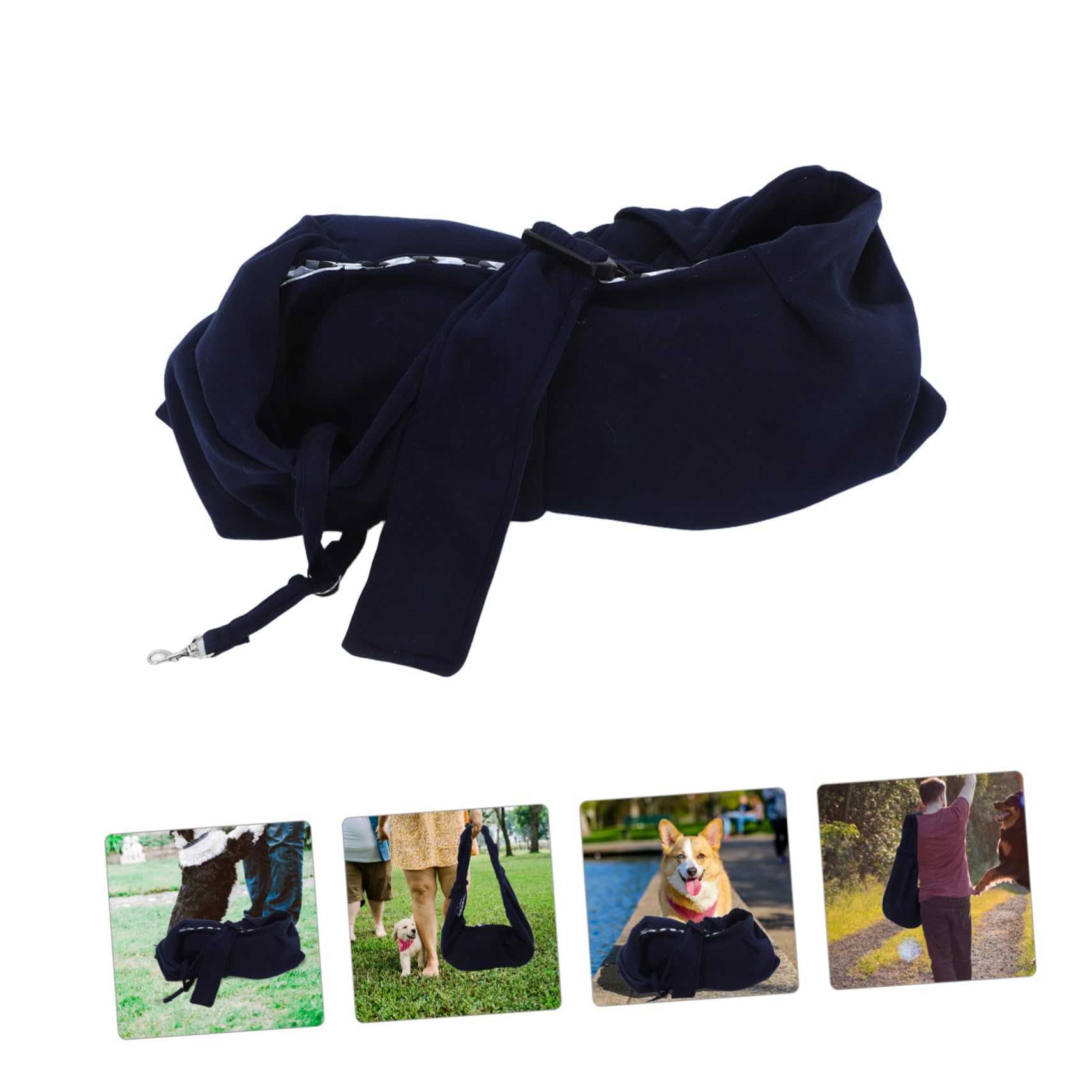 HAPINARY Versatile Dog Travel Bag Pet Carrier Bag Single Shoulder Strap Breathable and Stylish for Outdoor Adventures