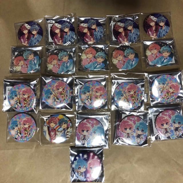すとぷり☆さとみ☆ころん☆さところ☆ペア☆缶バッジ☆21個