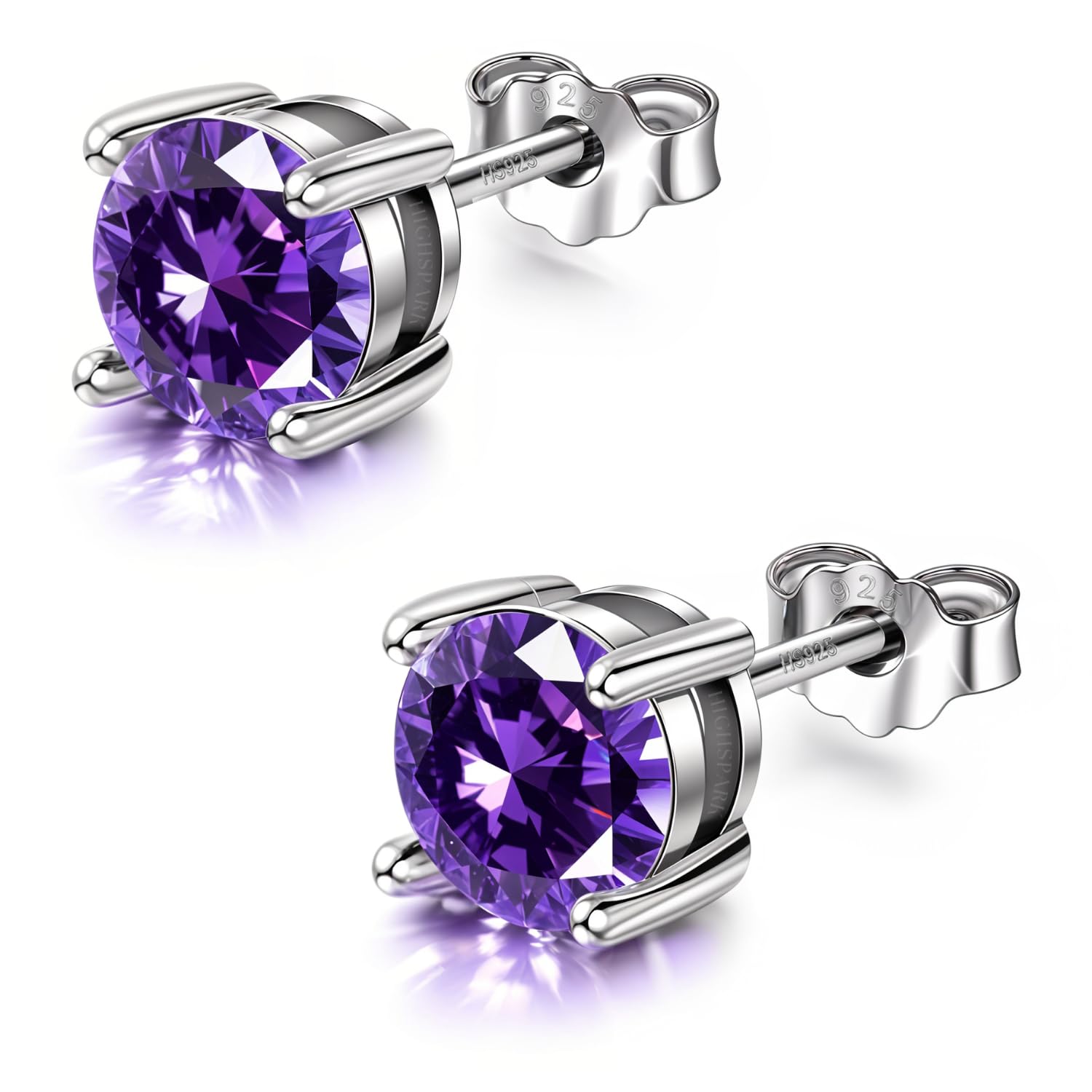 See full amazon price history chart for HIGHSPARK 925 Silver Birthstone Solitaire Earrings for Women | 92.5 Sterling Silver and Diamond like Brilliance Sparkling Zirconia | January to December | Lovely Gift - Amethyst Feb HIGHSPARK 925 Silver Birthstone Solitaire Earrings for Women | 92.5 Sterling Silver and Diamond like Brilliance Sparkling Zirconia | January to December | Lovely Gift - Amethyst Feb (B09TJGRXNV) Amazon Price History, Amazon Price Tracker