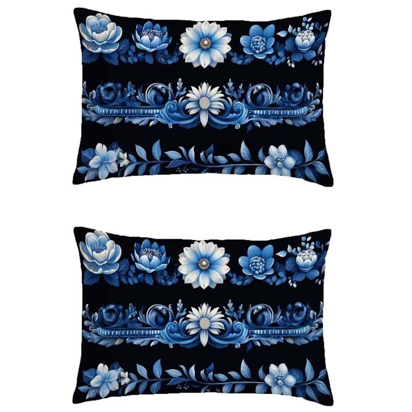 Housse de coussin imperméable violette 60x80cm pour salon de jardin extérieur et terrasse