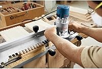 Vista 8 de Router Bosch 1617EVS de 2.25 HP, electrónico, de base fija.