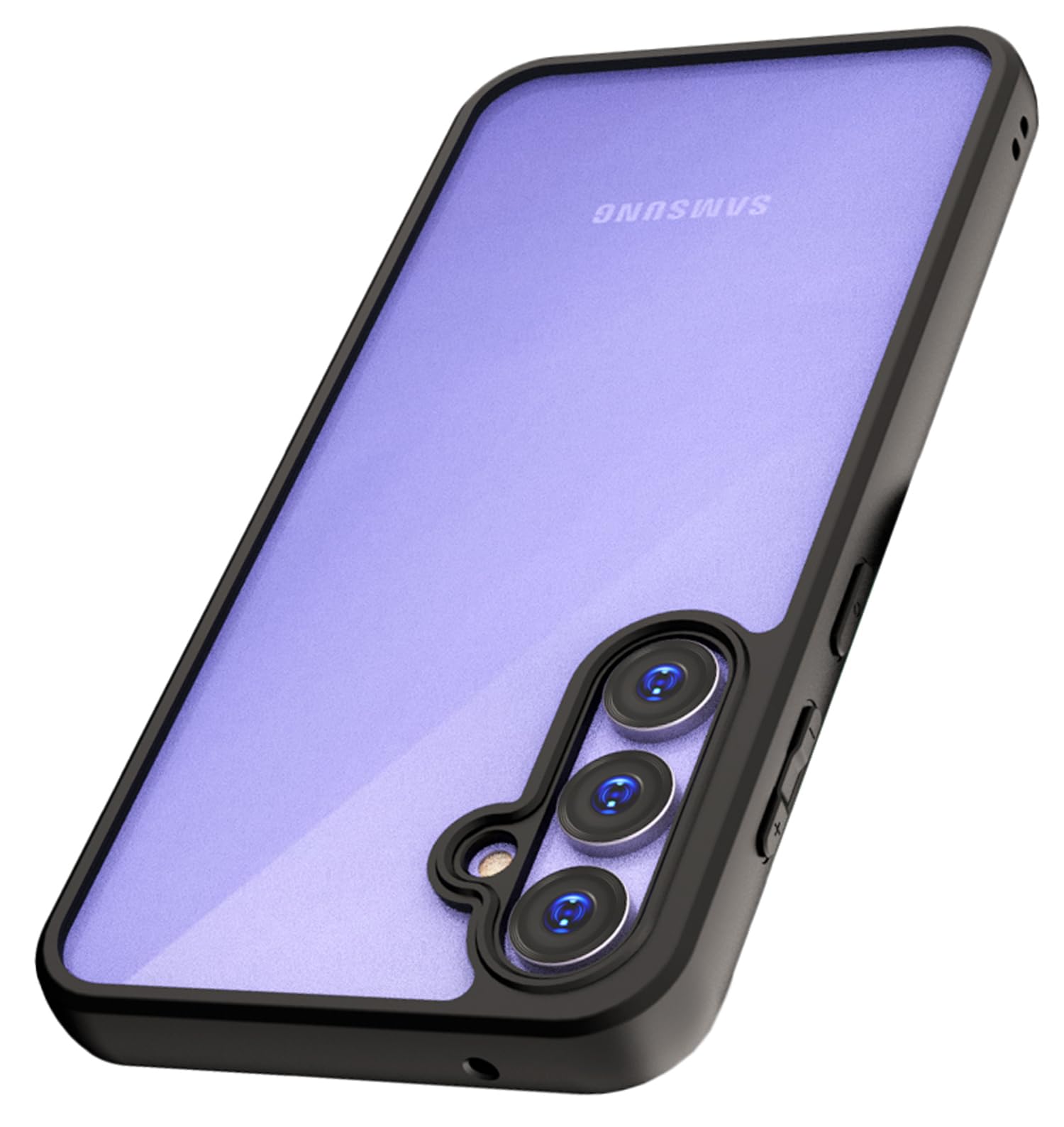 Kapa Hawkeye Clear Back Cover for Samsung Galaxy S23 FE | Camera Lens Protector Shockproof Slim Clear Case Cover (Black Sides) (B0CSFC43YL) Amazon Price History, Amazon Price Tracker