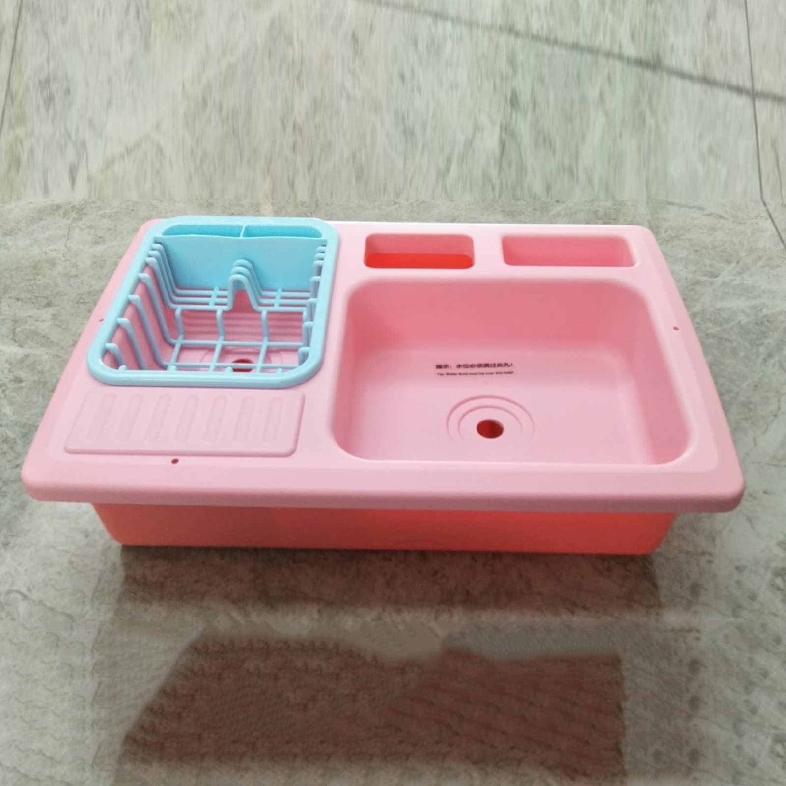 Ferro da Stiro Giocattolo in Legno Funzione di Simulazione dei Giocattoli Xiancai 'Acqua della lavastoviglie in Cucina Piscina di Palline Grande (One Size)