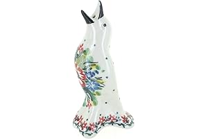 Blue Rose Polish Pottery Hummingbird Pie Bird