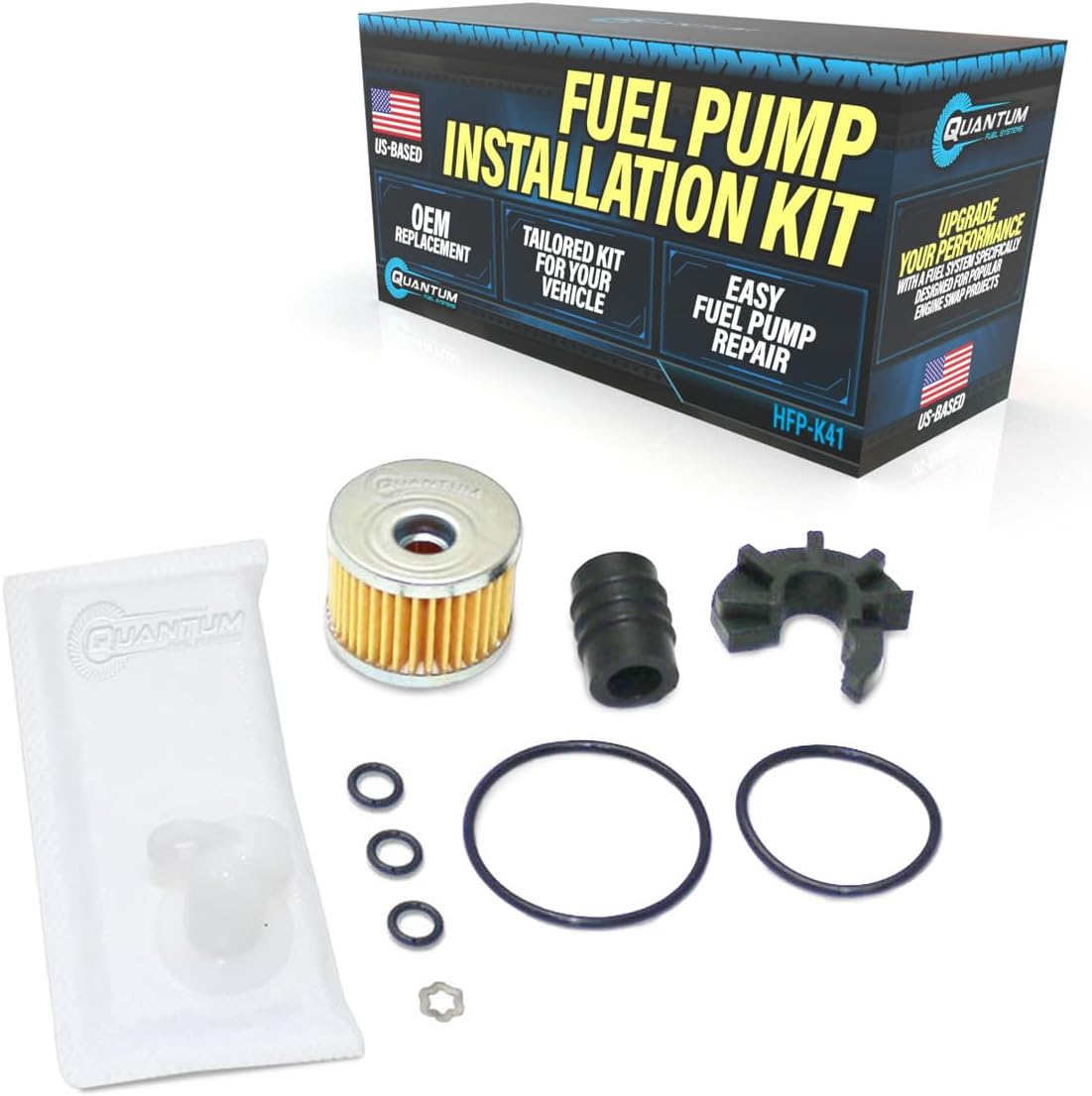 QFS Fuel Filter Kit for 2013-2019 KTM 1050/1090/1190 Adventure/R, Protects Fuel System From Debris