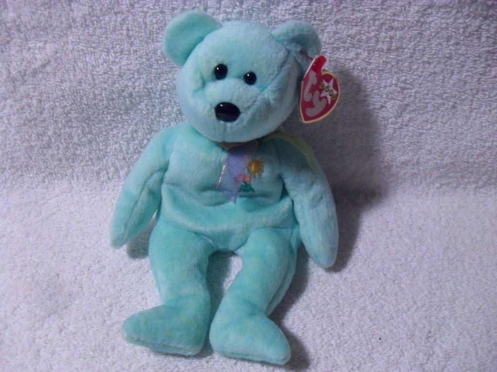 Ty RARE BEANIE BABIES ARIEL THE BEAR In Memory 19811988