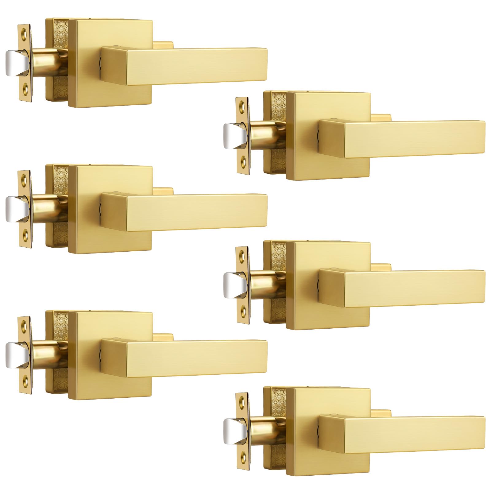 Gold Door Knobs - Privacy & Security -30