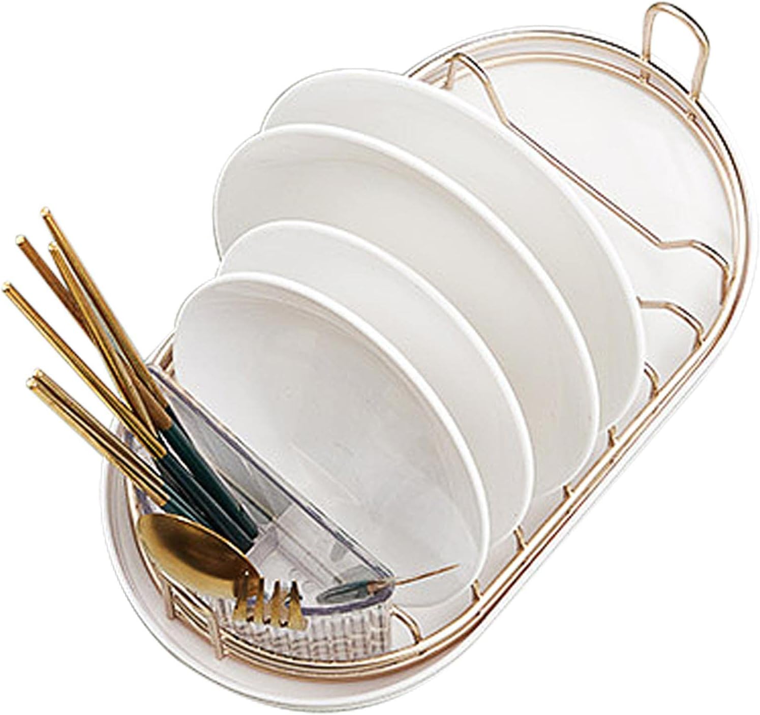 SAGEPL Dish Drying Rack in Sink, Dishes Drying Racks for Kitchen Sink