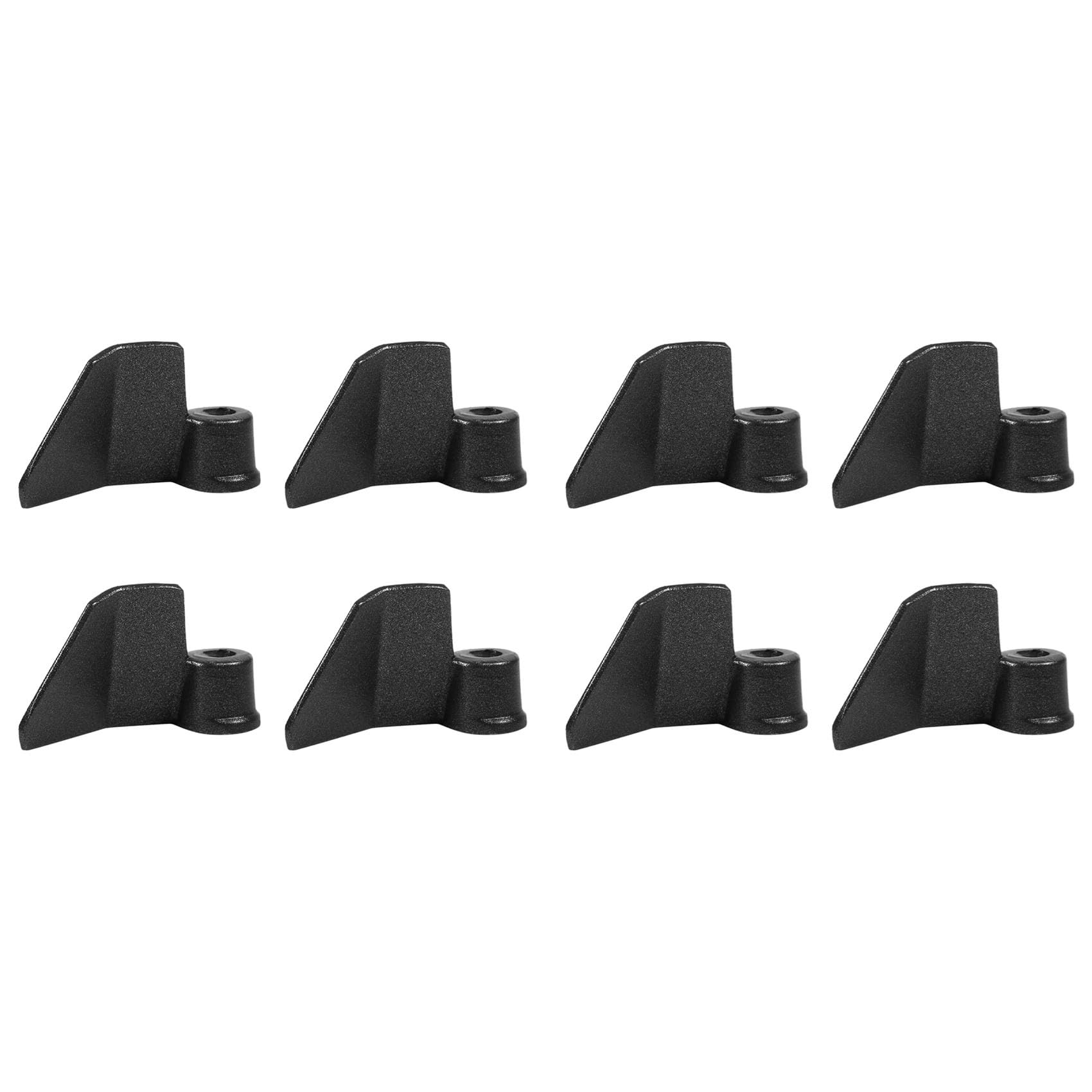 Vjsujehgy 8X Bread Baking Machine Paddles Kneading Hooks, Stainless Steel Kneading Blade for Bread Baking Machines