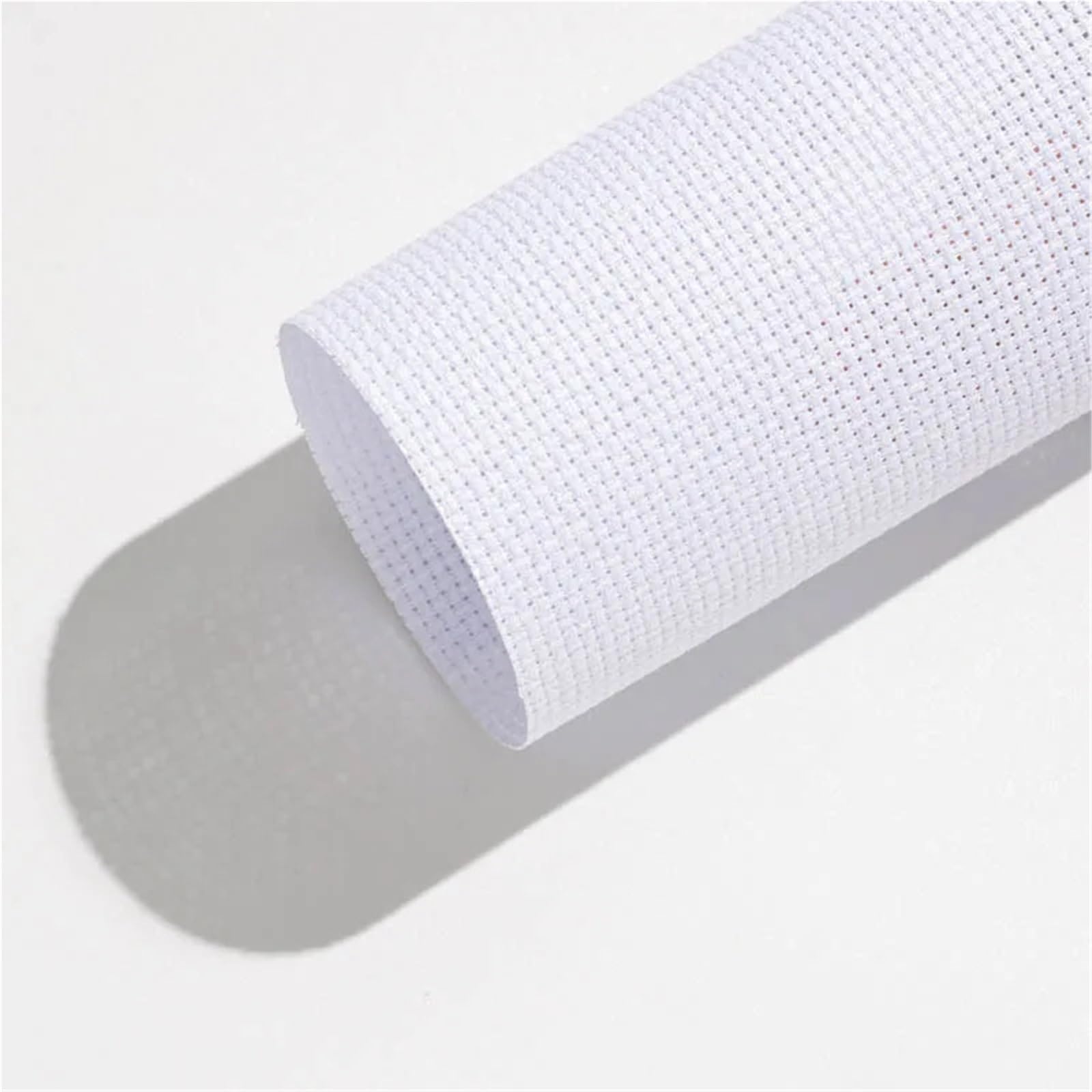 Tela Aida Tela de bordado color blanco 16 quilates, lienzo for punto cruz, tela Aida(200x150cm)