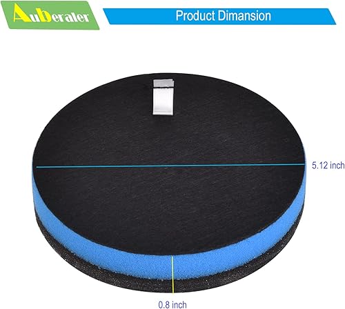 Miniatura 4 de 4 filtros Auberaler compatibles con Bissell PowerForce 3334 PowerClean 2256K 2259 PowerEase 2253 22528 Cleanview Aspiradora 2254 2252 2258 2259 2260