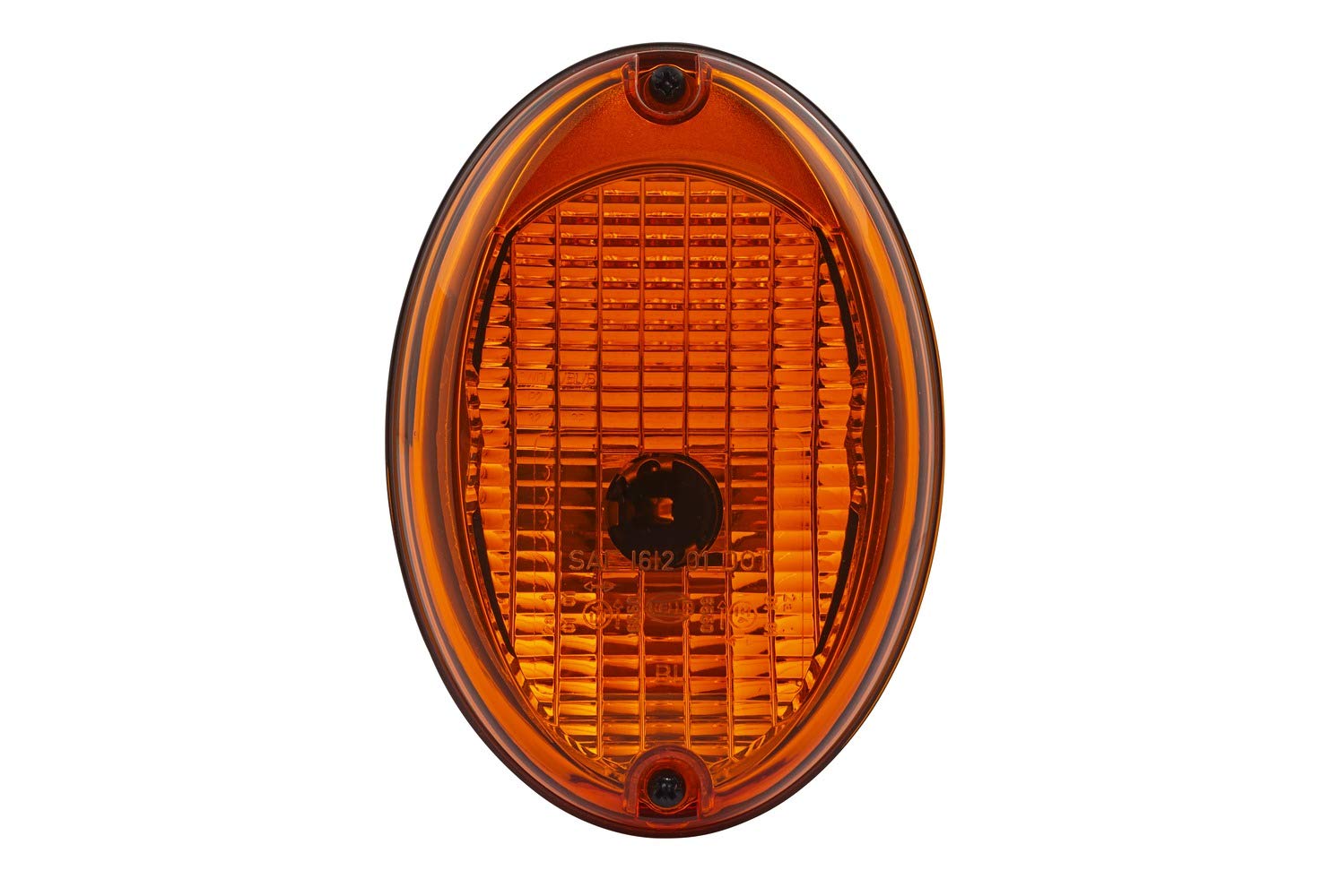 HELLA Lampa kierunkowskazu - Agroluna - Halogen - 12V / 24V - Oprawa/Zabudowa/przykręcany - SAE/ADR/GGVS - Kolor szkła reflektora: żółty - Wtyczki: Wtyk płaski - z lewej/z prawej - 2BA 343 130-051