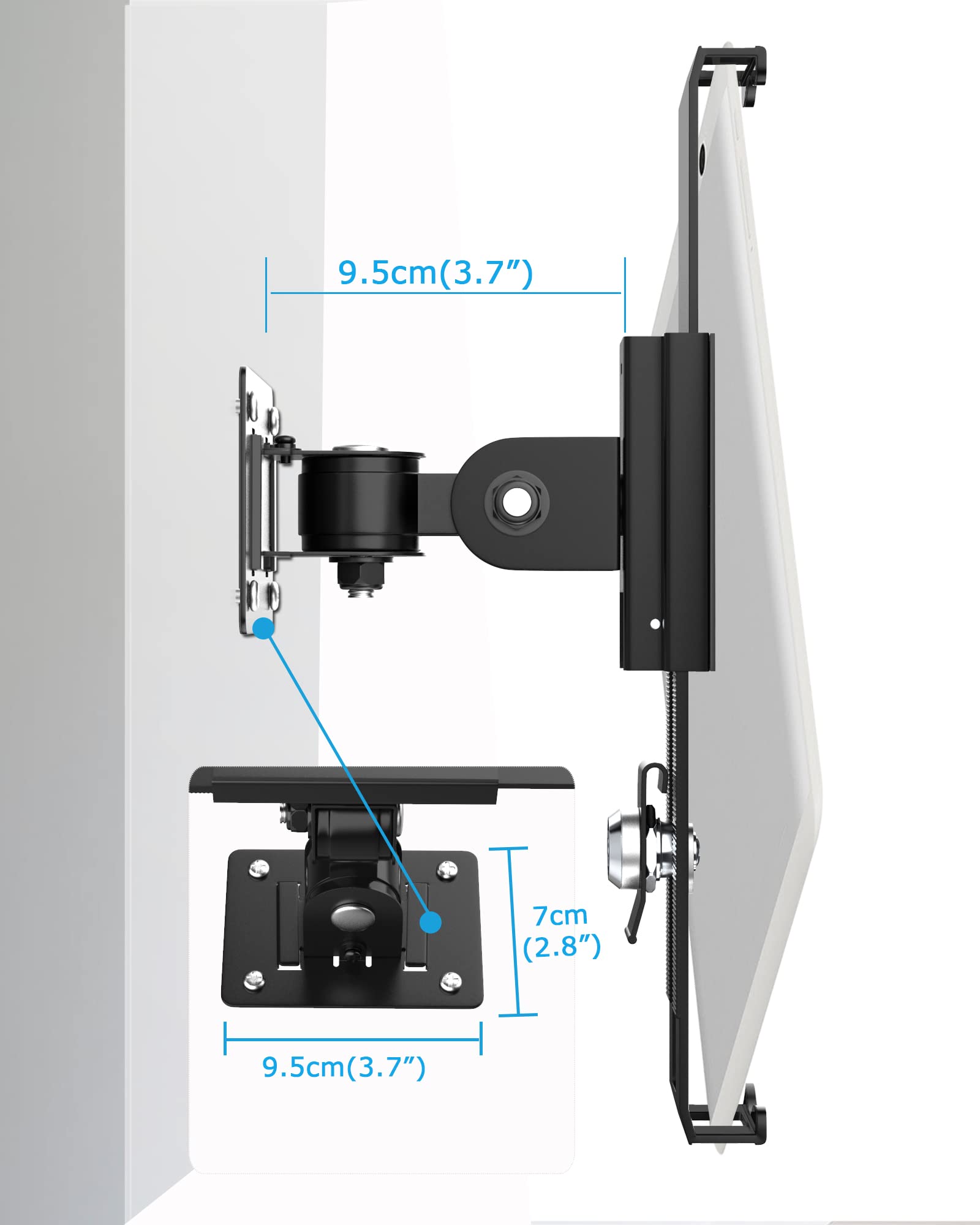 Amazon.com: Keuvirya iPad Wall Mount, Security Anti-Theft