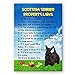 Scottish Terrier Property Laws Fridge Magnet