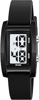 Digital Watches for Unisex Waterproof Sports Watch Easy Read