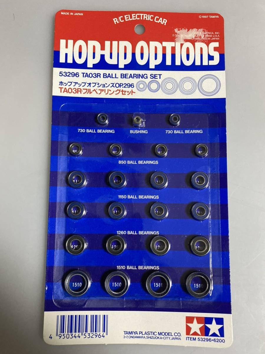 TA03R ボールベアリング　53296 OP.296 新品　ラジコン　タミヤ TA03R ボールベアリング 53296 OP.296 新品 ラジコン タミヤ