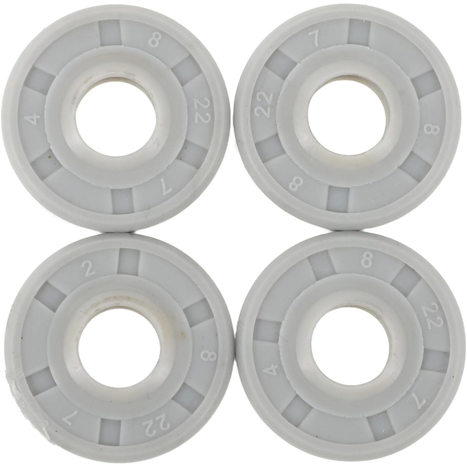 Mekalero Of 4 Rubber Oil Seal Bearing Gasket for Bread Maker Mixer Shaft Prevents Leakage and Extends Appliance Perfomrances Bearing Seal for Bread Machine Shaft Repair Ensures