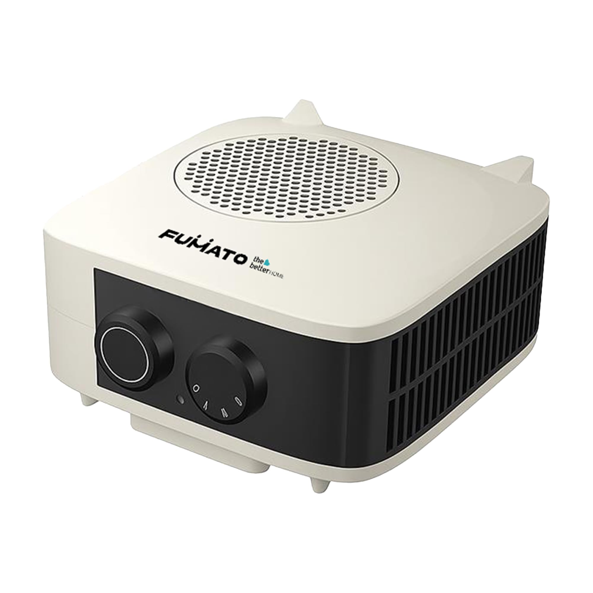 Fumato Electric Heaters | Portable Heater for Room | 2000 Watt | Mini Room Warmer for Bedroom with Dual Placement Vertical and Horizontal Mounting | Thermal Cutout Element with Fuse Motor | Off White-image-27