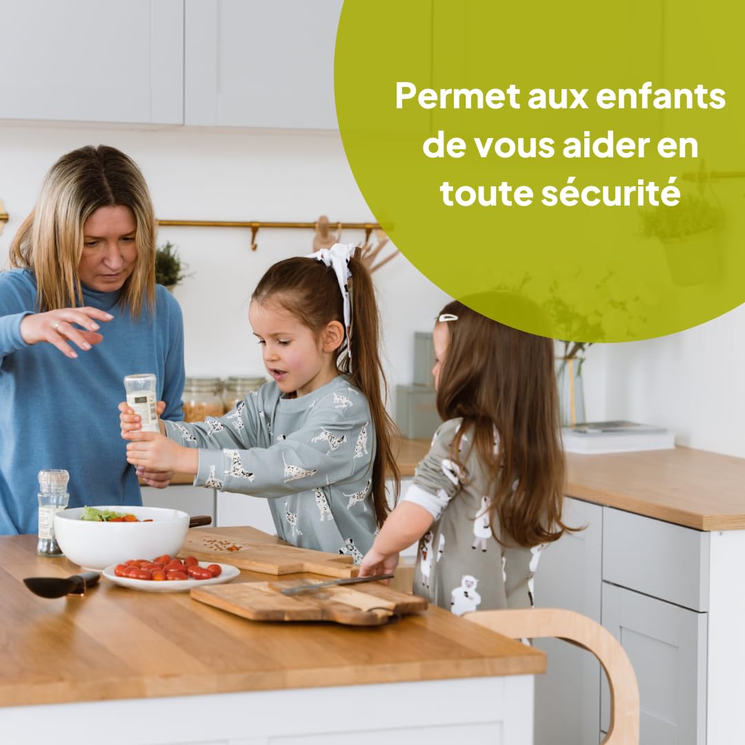 Ette Tete STEP'n'Sit® • Tour d'apprentissage • Convertible 2 en 1 (avec fermoirs en Laiton, en Bois)